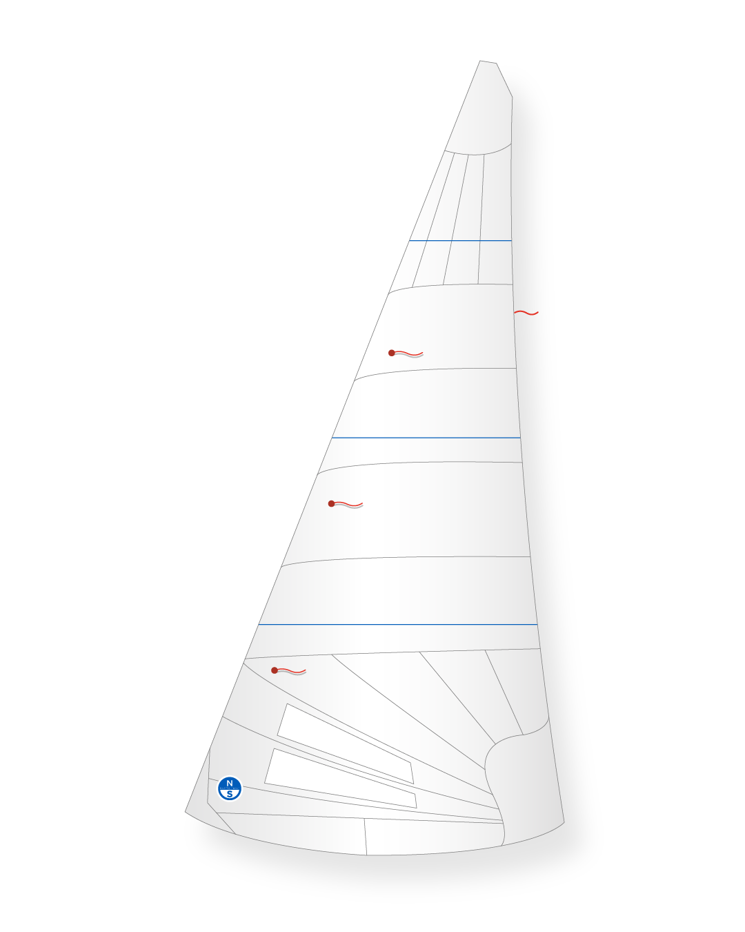 1 | White | North Sails Lark Jib
