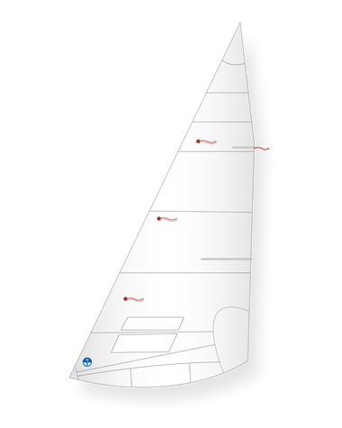 North Sails Lightning 5-A+ Jib