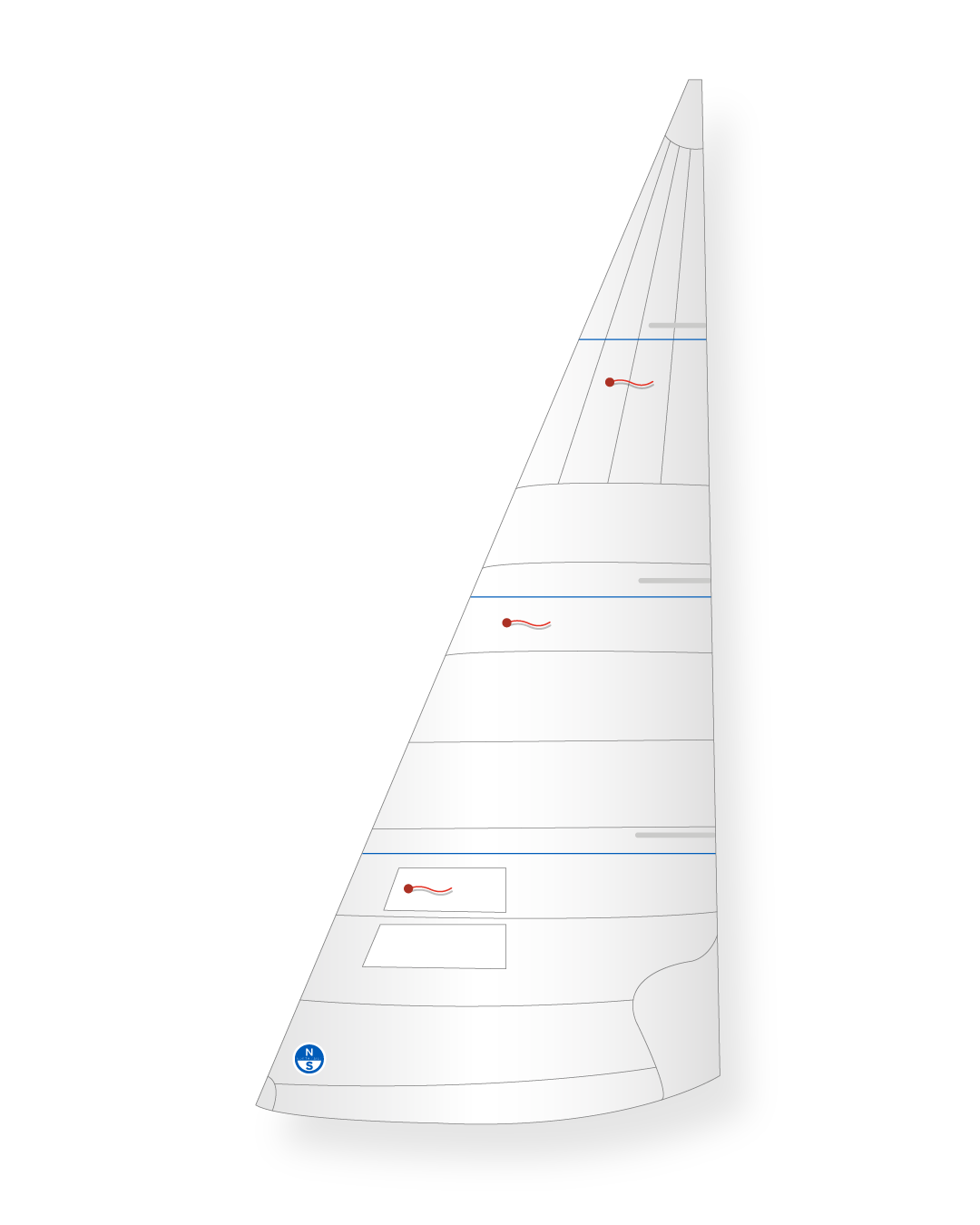 1 | White | North Sails Loch Long Jib
