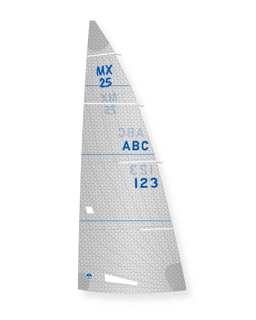 1 | Gray | North Sails Max Fun Mainsail