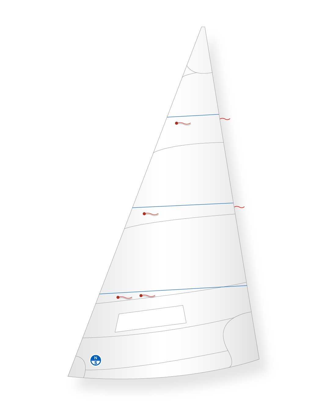 1 | White | North Sails Mermaid Jib