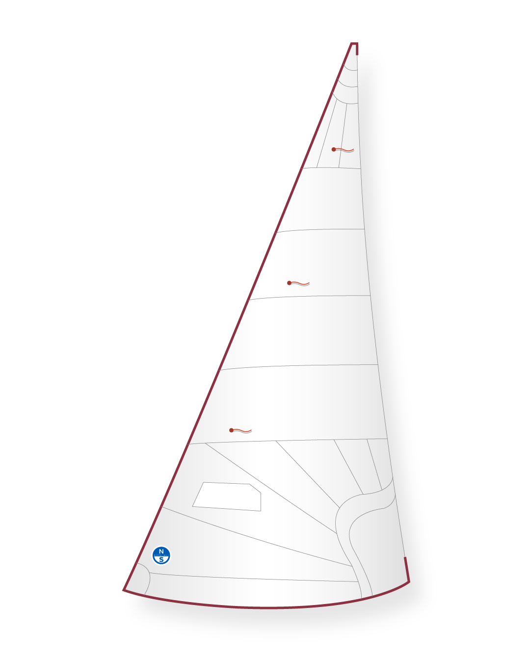 1 | White | North Sails Miracle Jib