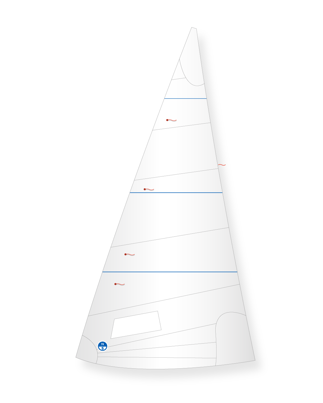 1 | White | North Sails Mobjack Jib