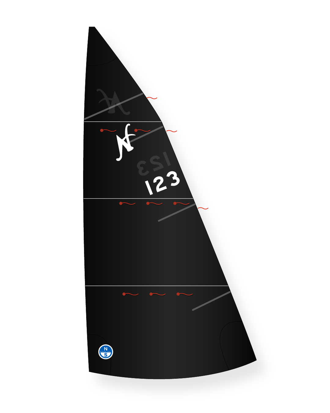 1 | Black | North Sails Noelex 3Di Mainsail