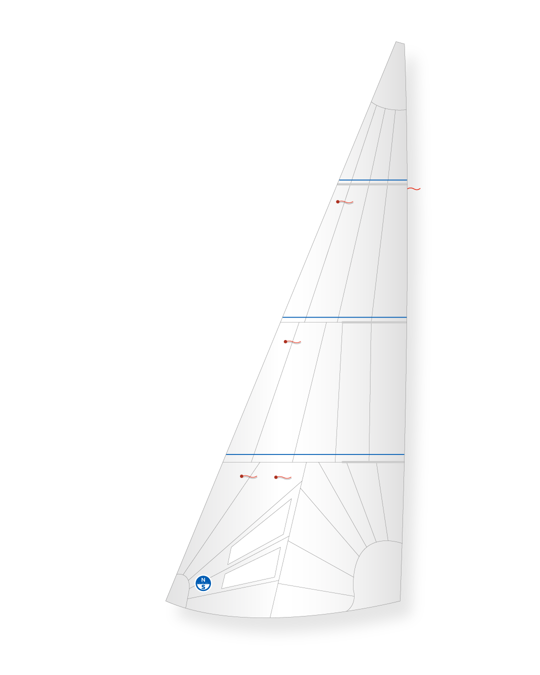 1 | White | North Sails Omega Jib