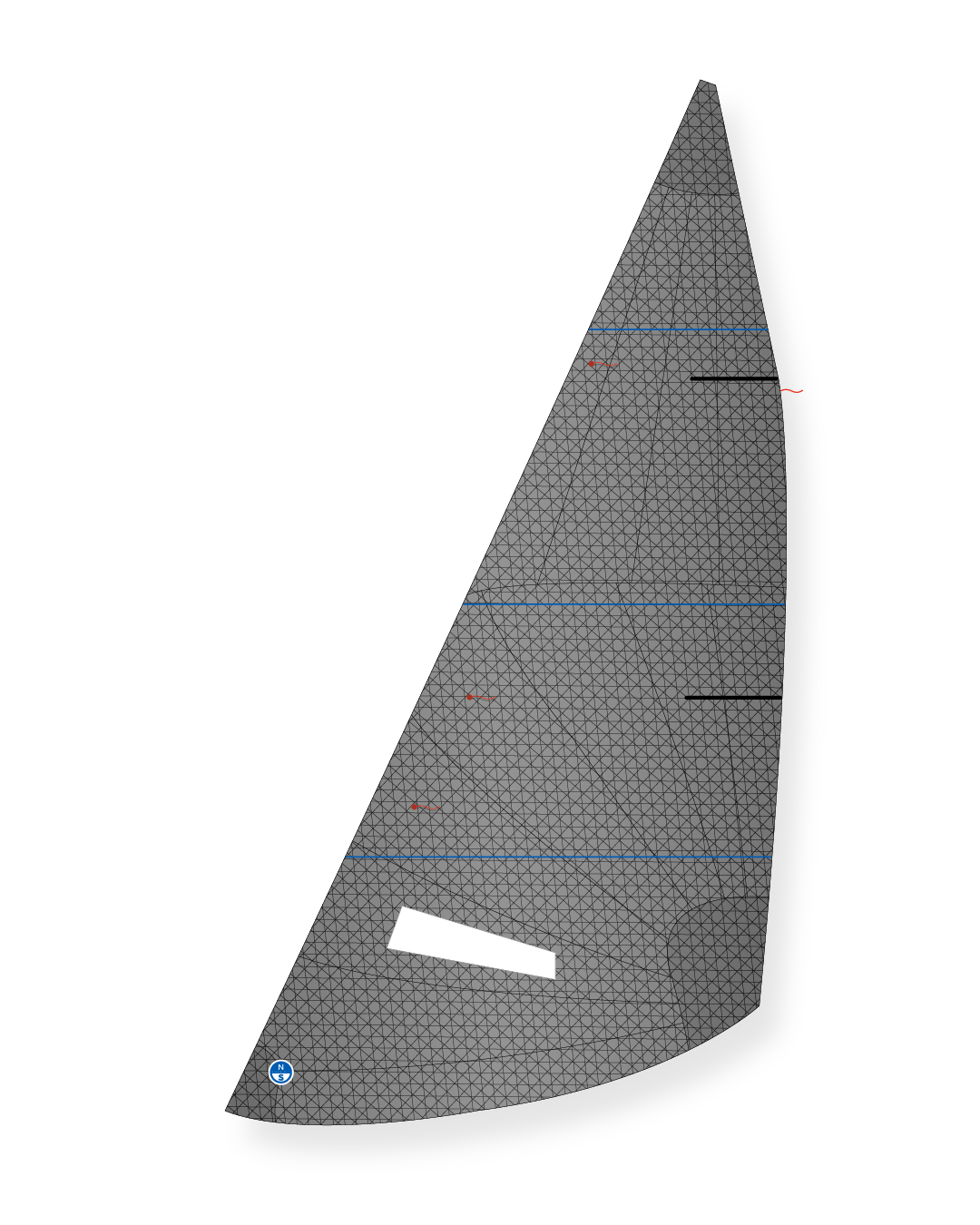 1 | Gray | North Sails Oselvar Jib