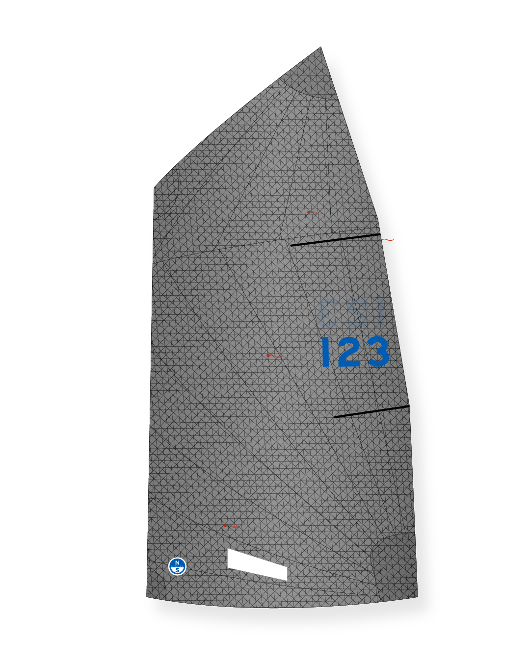 1 | Gray | North Sails Oselvar Mainsail