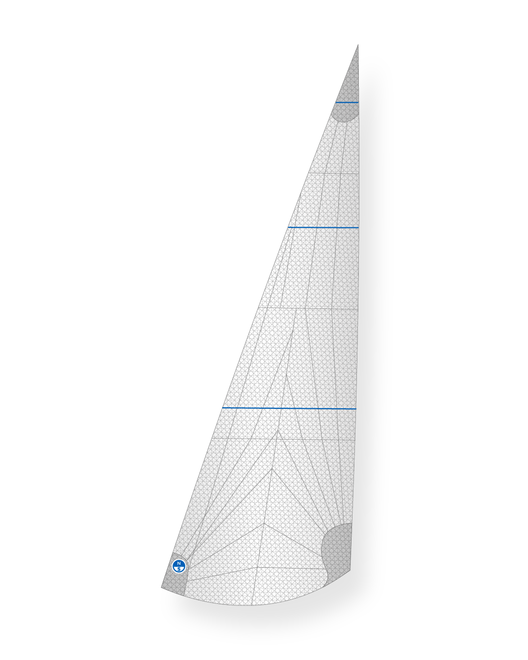 1 | White | North Sails Platu 25 MHX-1 Genoa