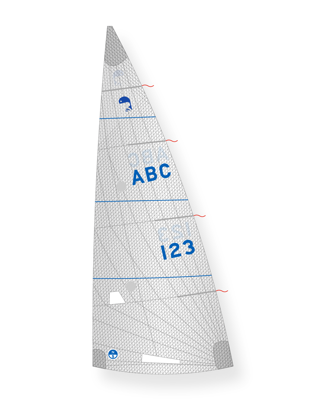 1 | White | North Sails Platu 25 MNX-1 Mainsail
