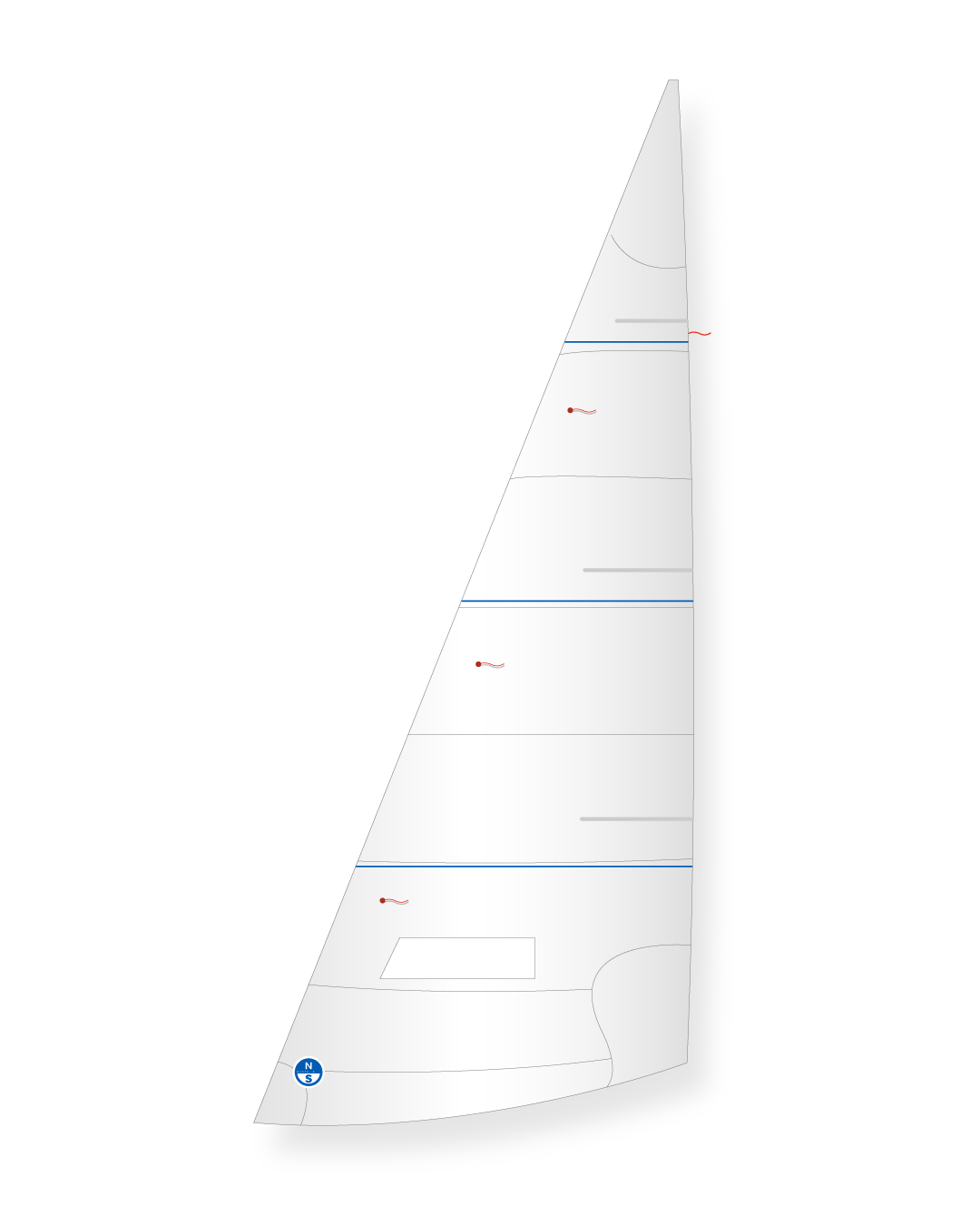 1 | White | North Sails Puppeteer 22 Jib