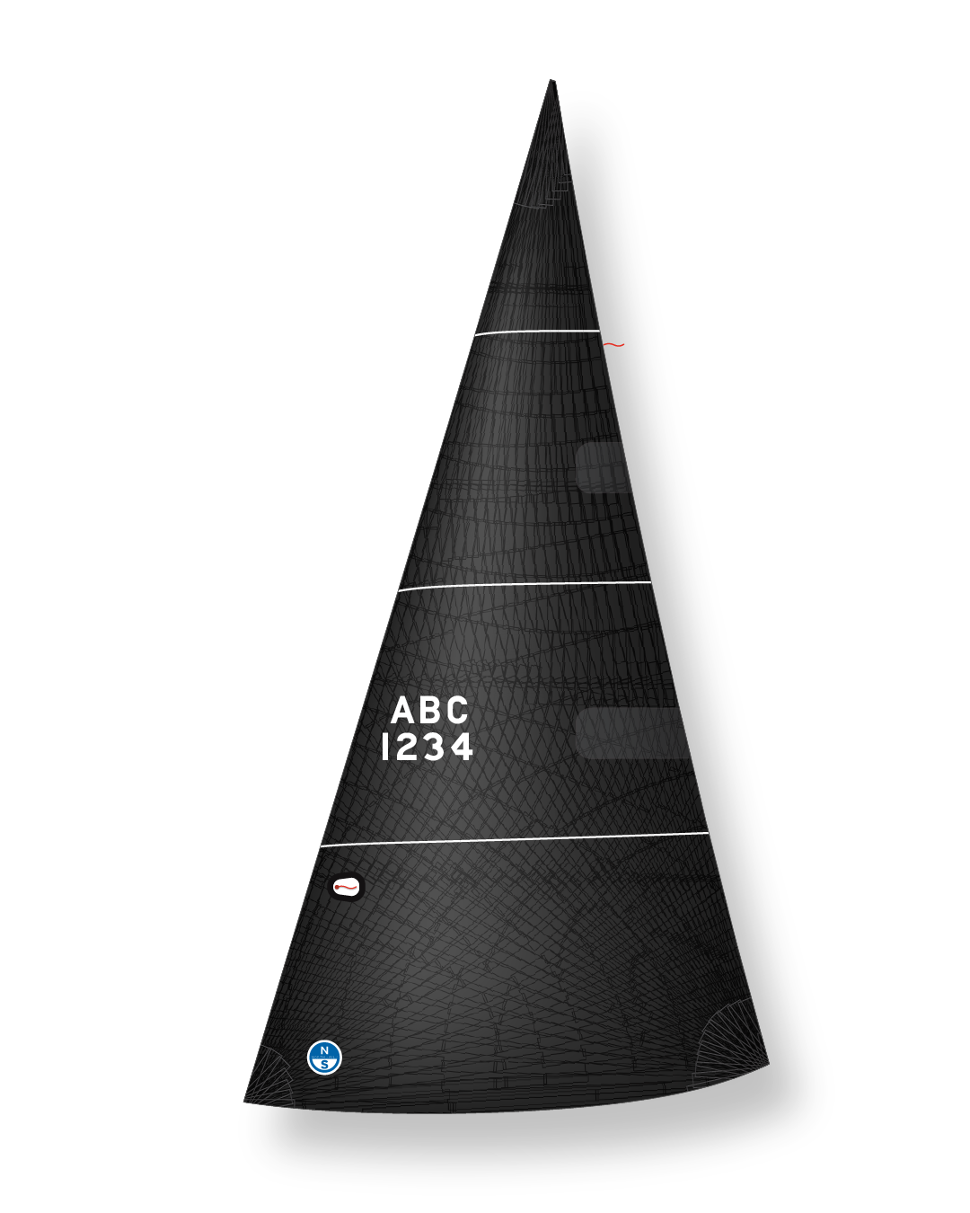 1 | Black | North Sails S2 7.9 Genoa