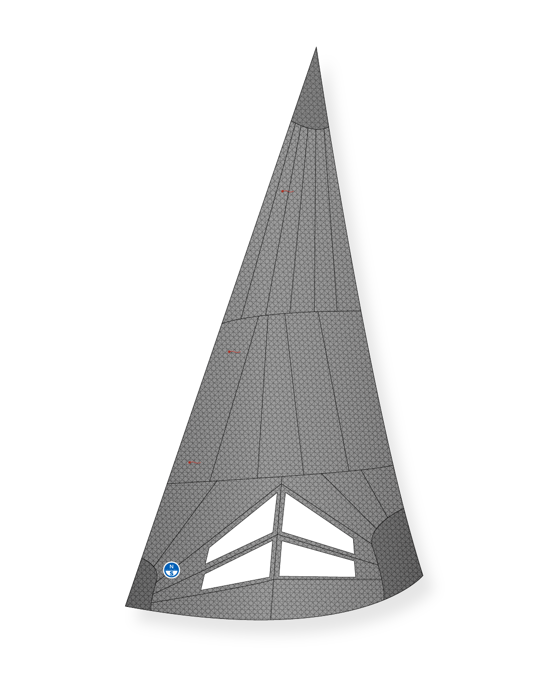 1 | Gray | North Sails Santana 20 Genoa