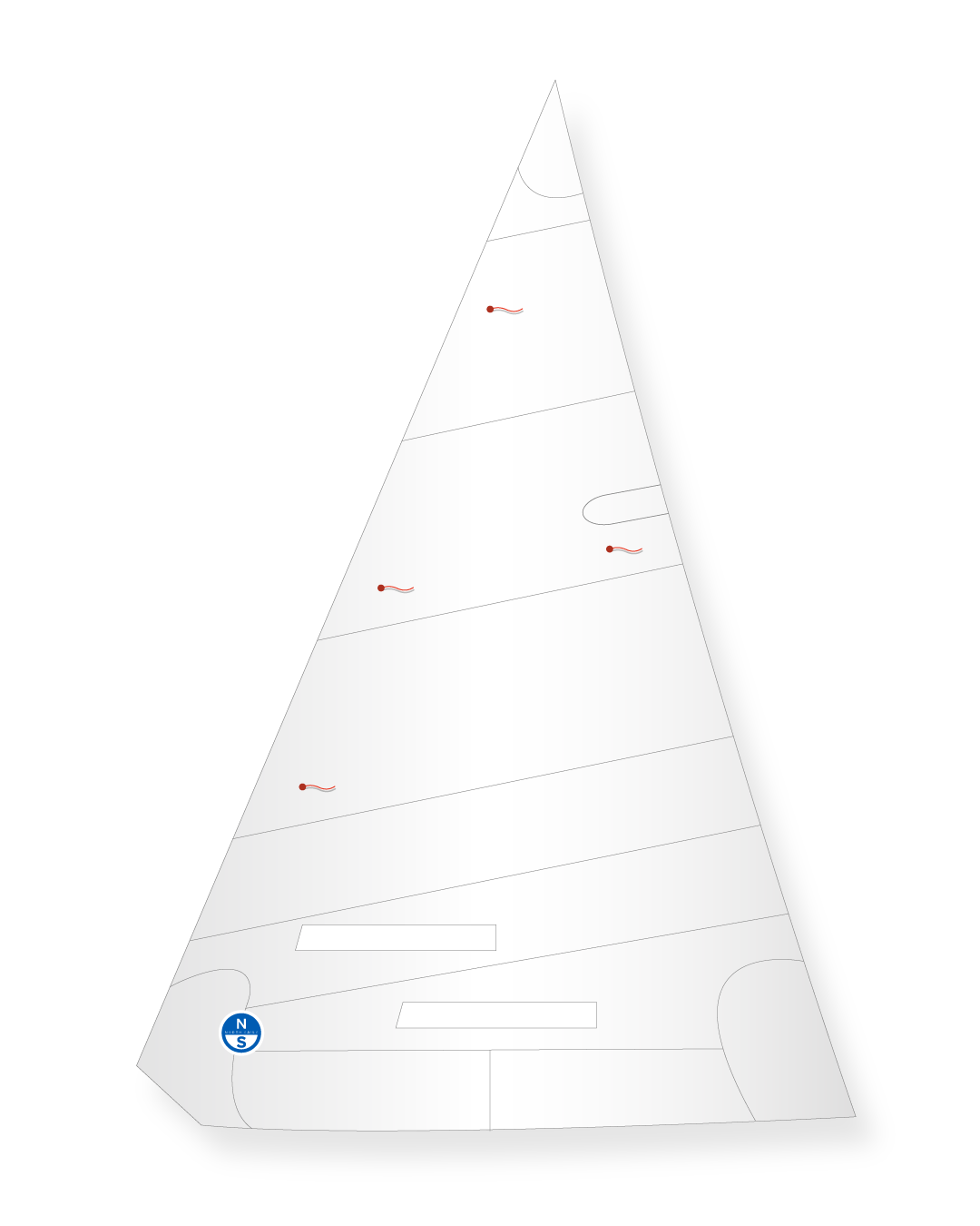 1 | White | North Sails Schwerzuvogel Jib