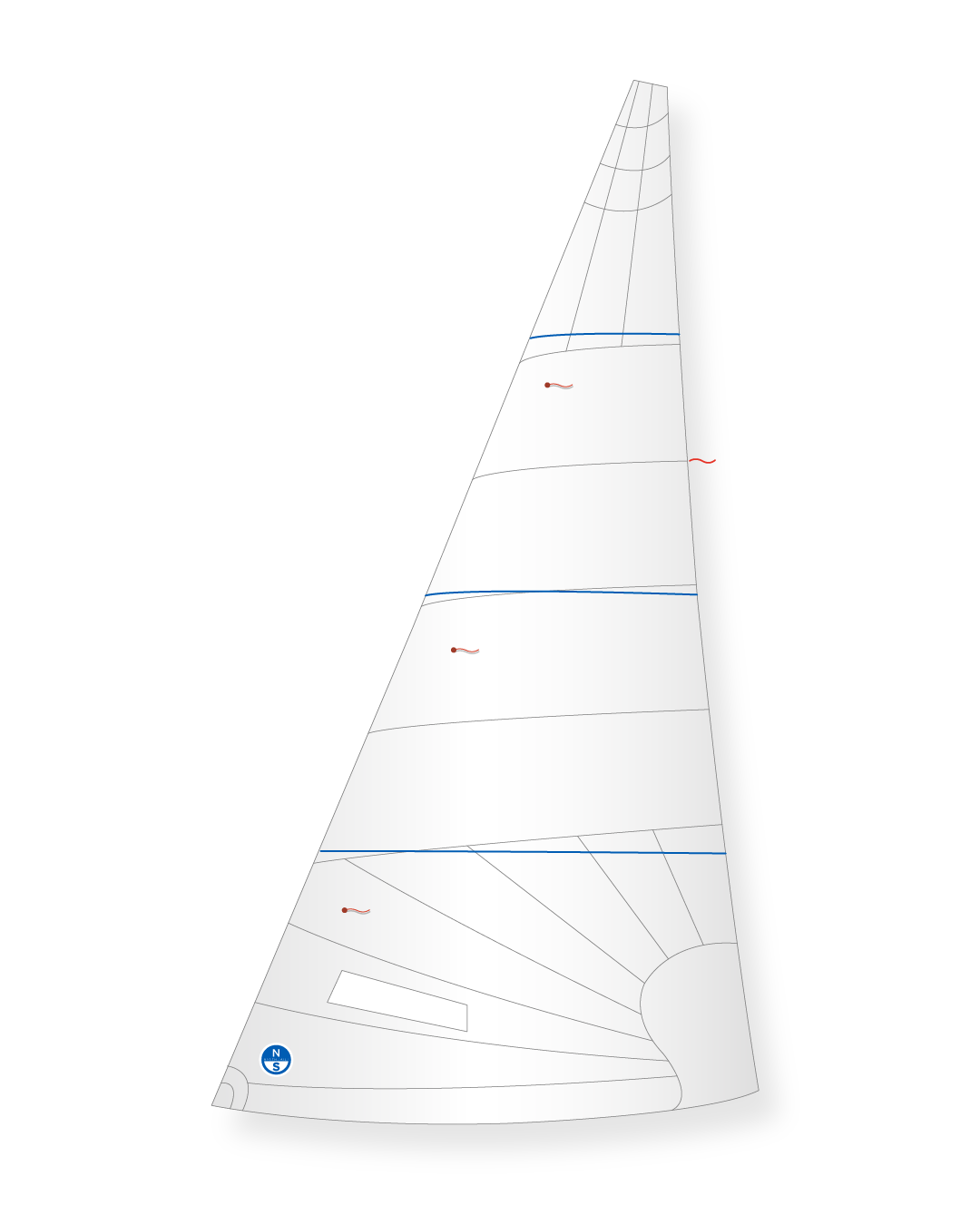 1 | White | North Sails Scorpion Jib
