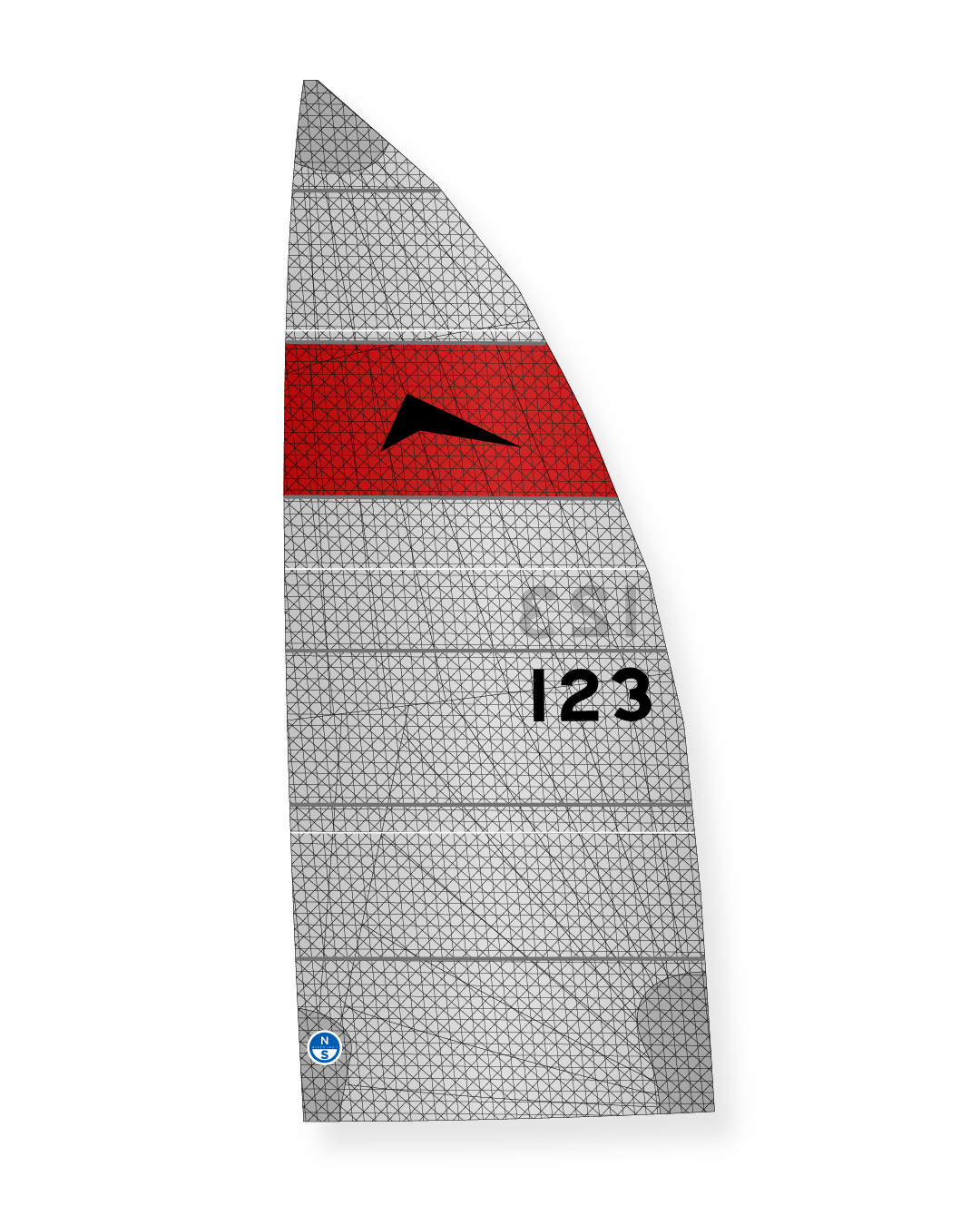 1 | Gray | North Sails Shark Catamaran Mainsail