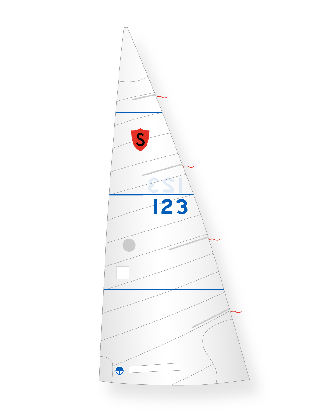1 | White | North Sails Shields Mainsail