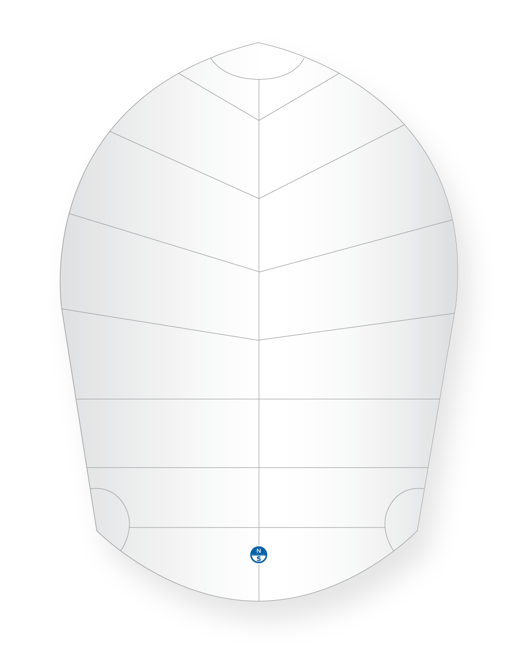 1 | White | North Sails Soling Monster Spinnaker