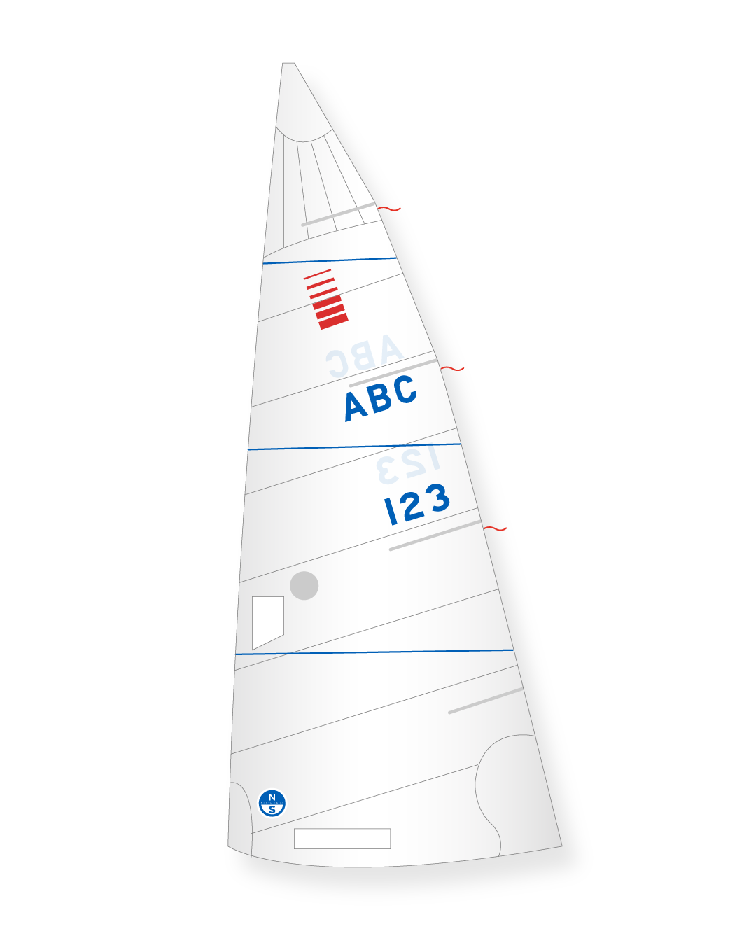 1 | White | North Sails Sonar Super Mainsail
