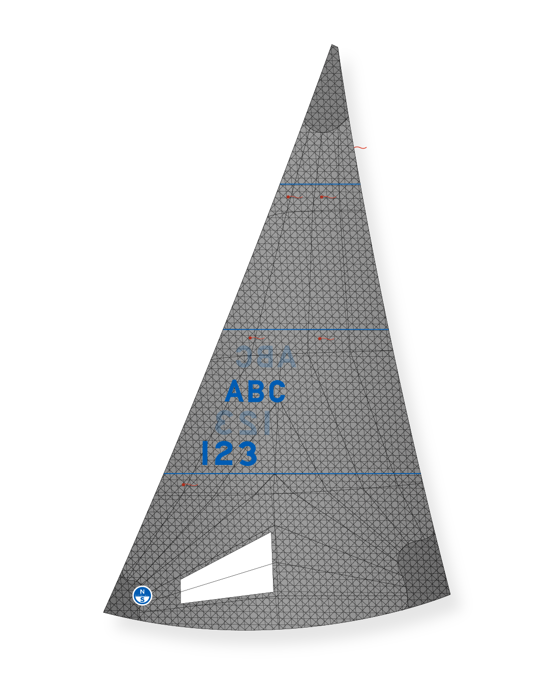 1 | Gray | North Sails Sonata Genoa