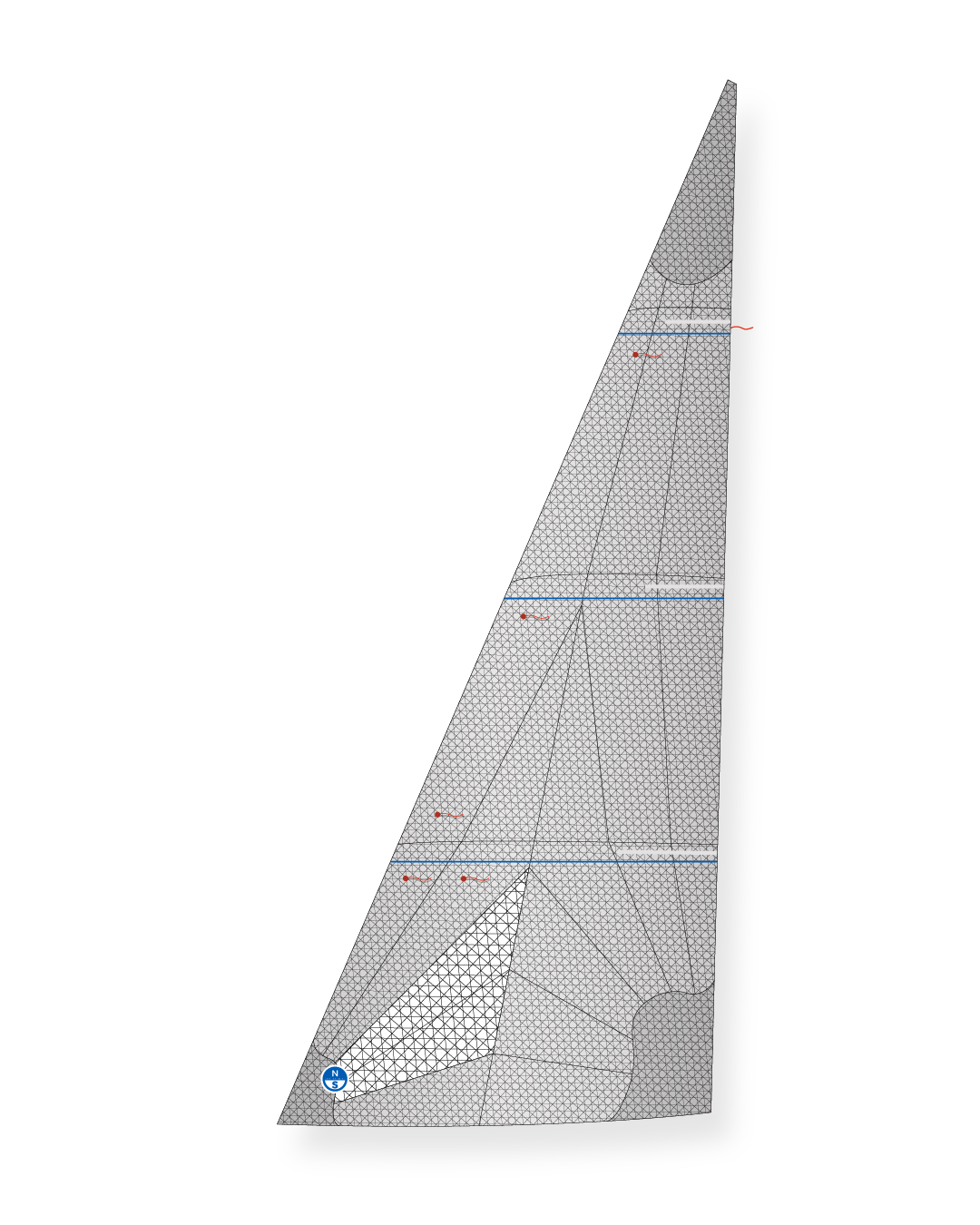 1 | Gray | North Sails Streamline Jib