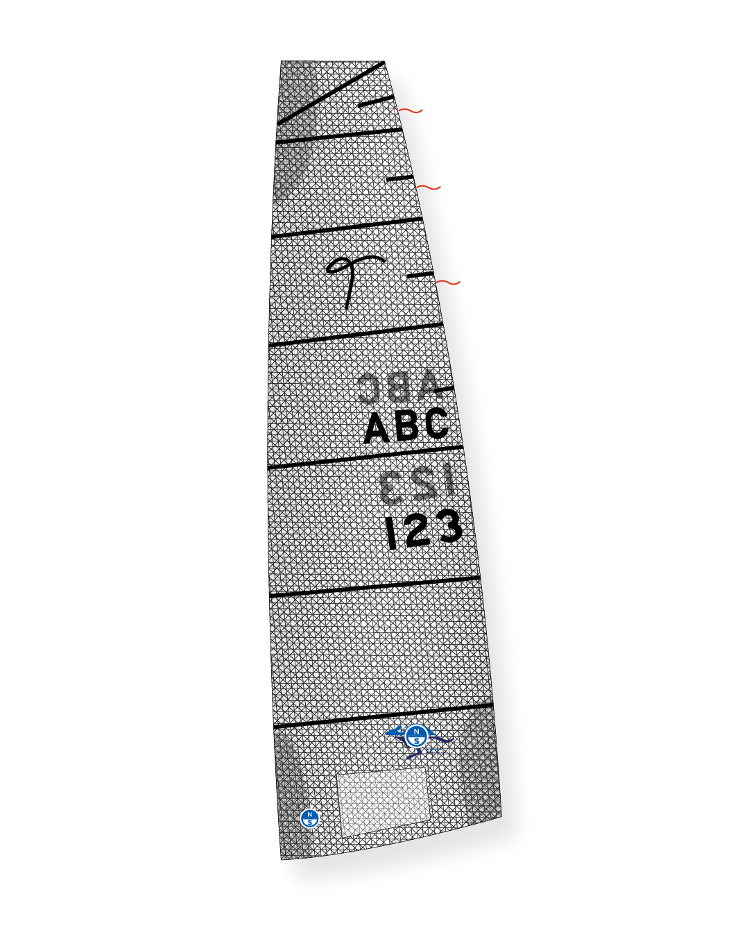 1 | Clear | North Sails Taipan 4.9 Mainsail