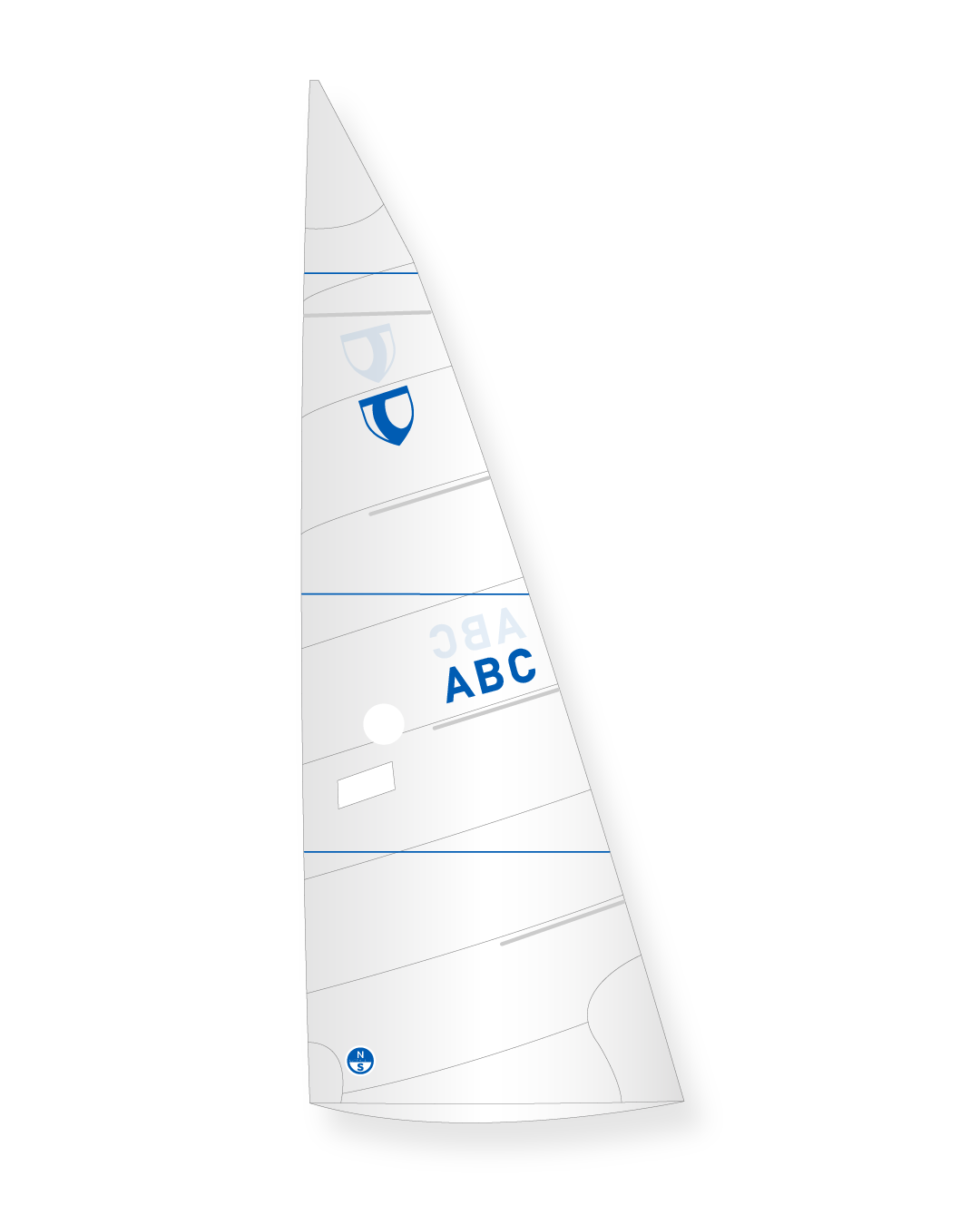 1 | White | North Sails Tartan 10 Mainsail