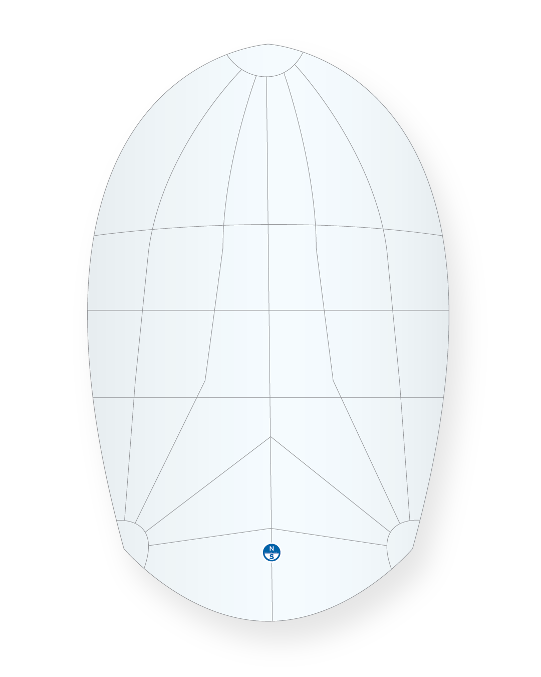 1 | Arctic White | North Sails Thistle Full Radial Spinnaker