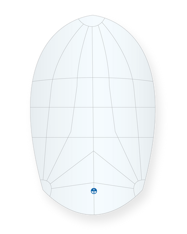 North Sails Thistle Full Radial Spinnaker