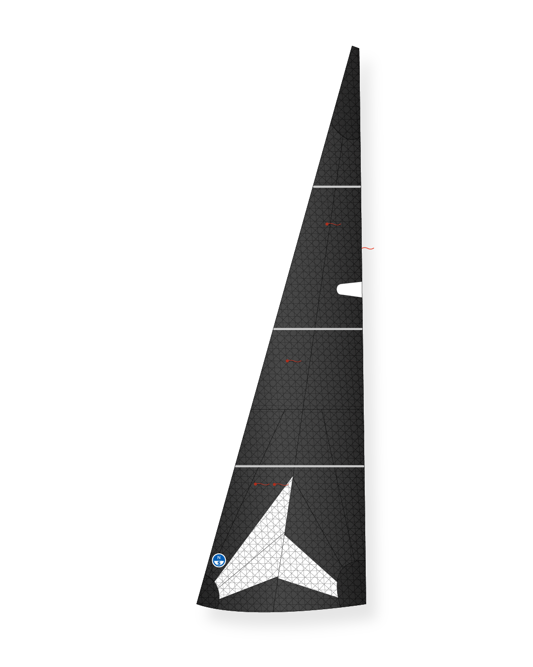 1 | Black | North Sails Tornado Jib