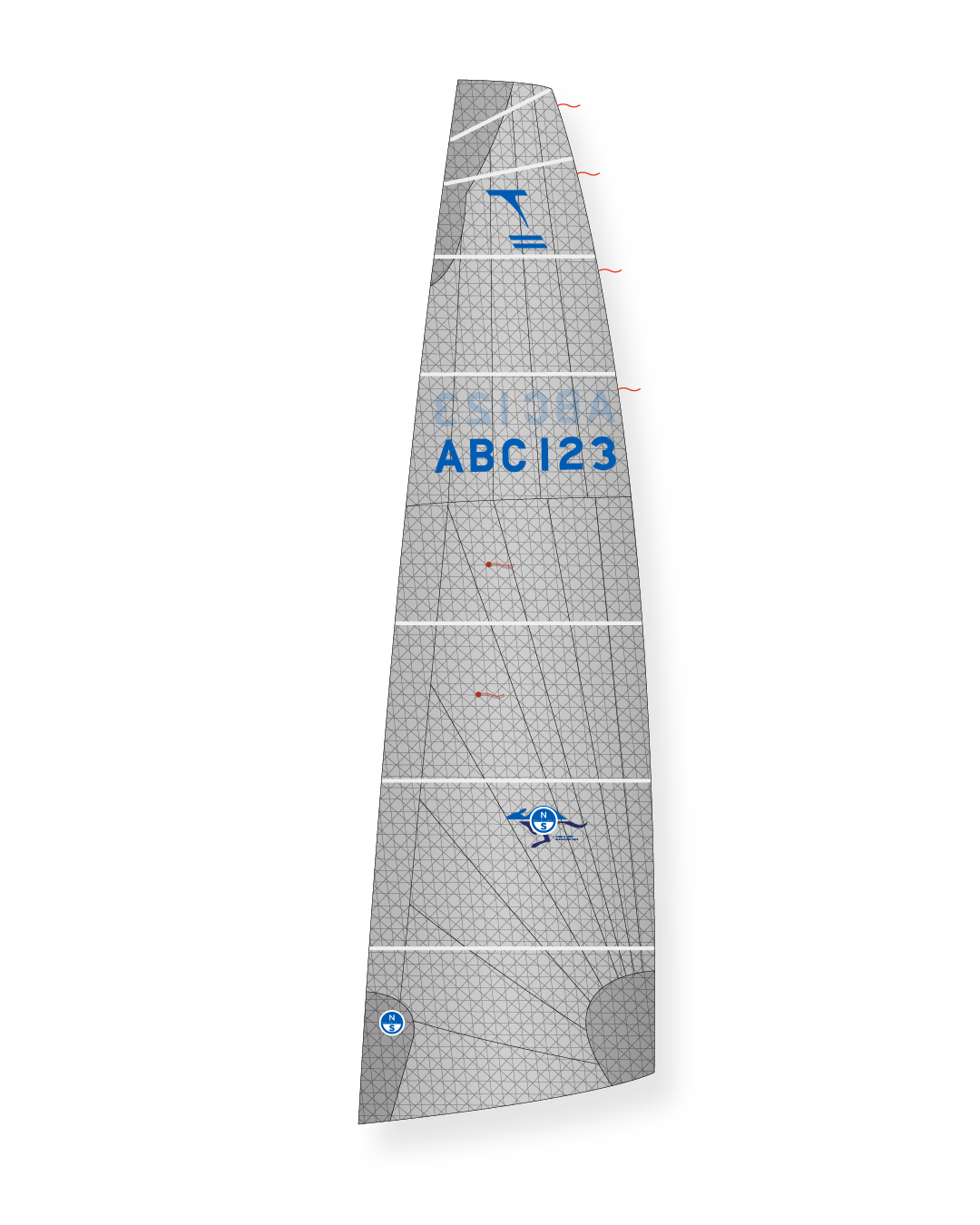 1 | Gray | North Sails Tornado Mainsail