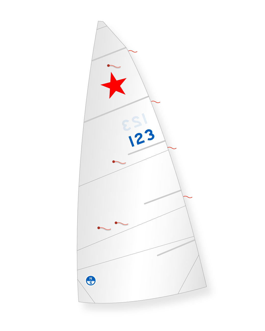 1 | White | North Sails Townson Starling Mainsail