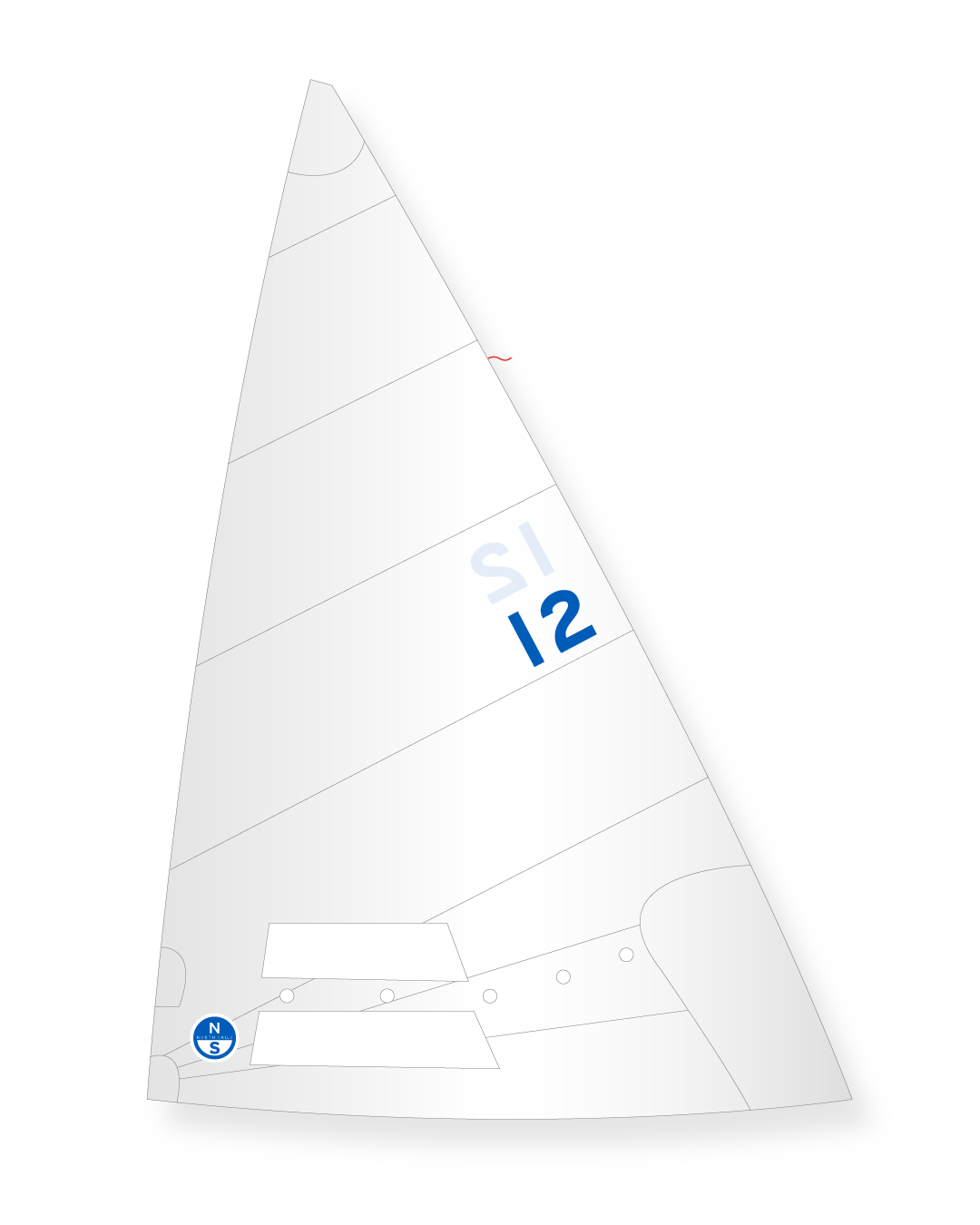 1 | White | North Sails Water Wag Mainsail