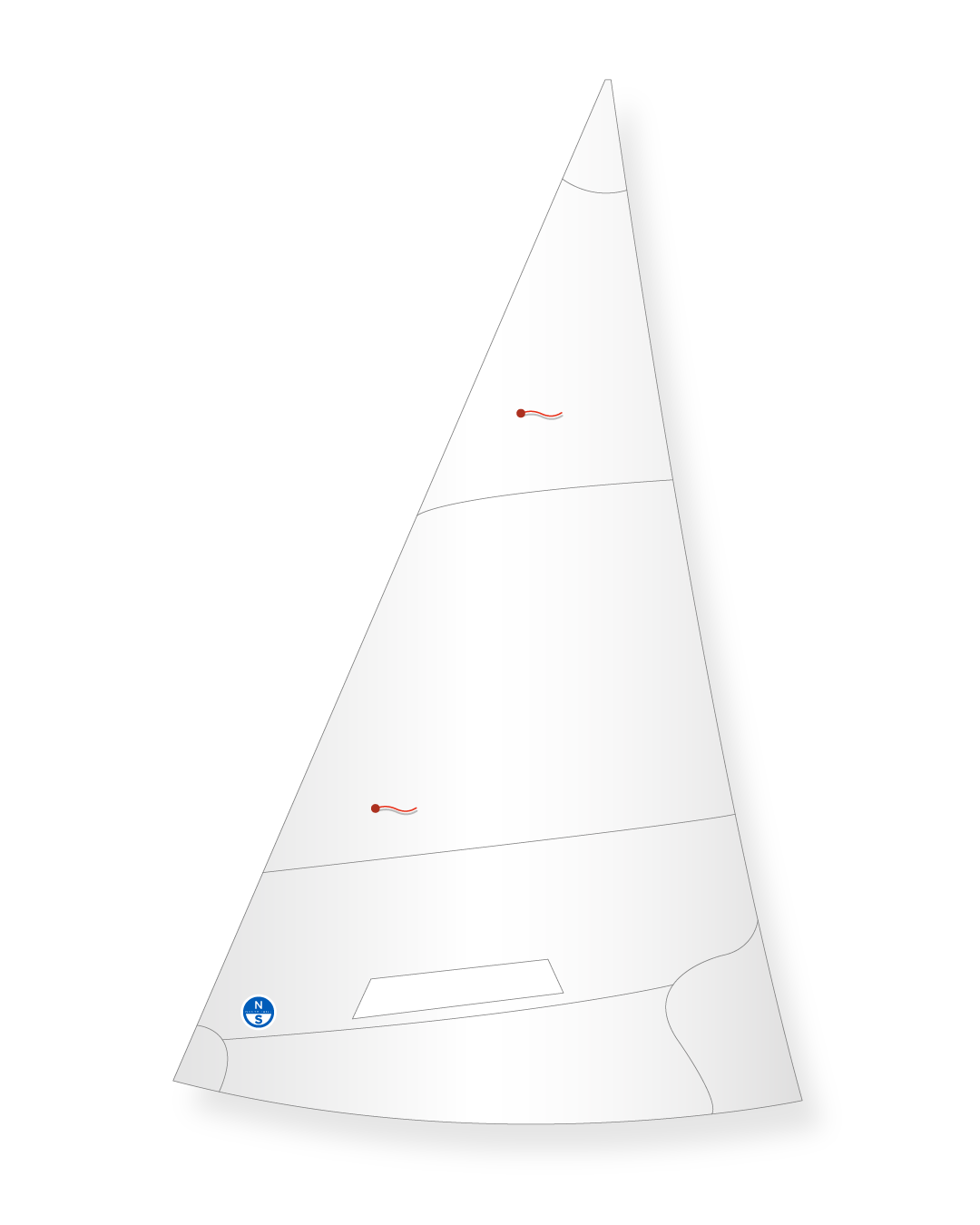 1 | White | North Sails Wayfarer Genoa