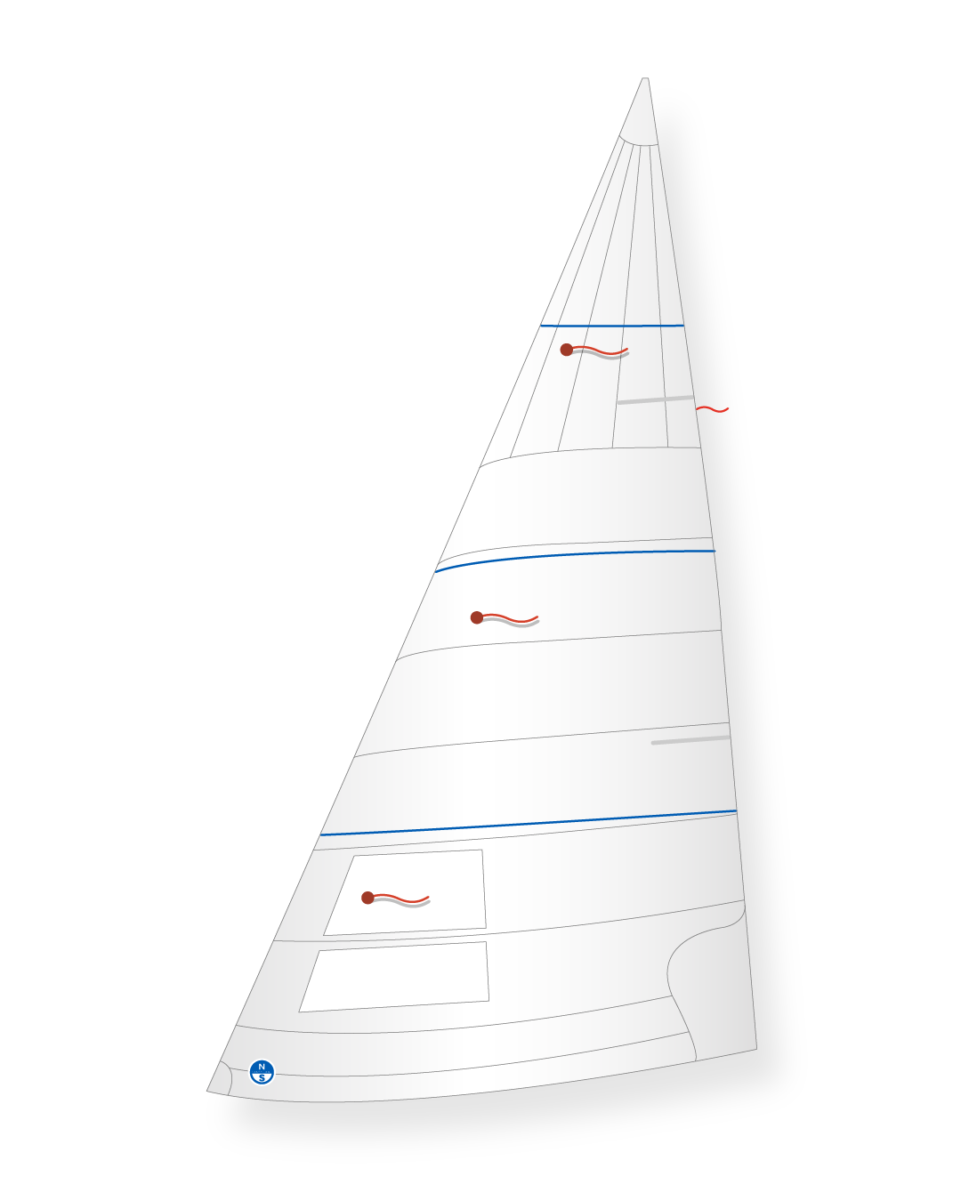 1 | White | North Sails XOD Jib