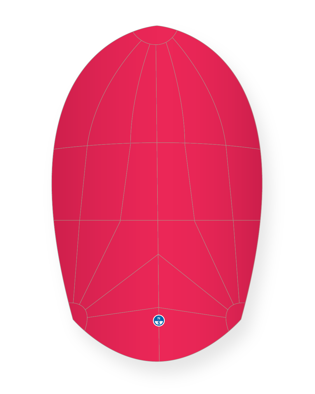 1 | Red | North Sails XOD Spinnaker