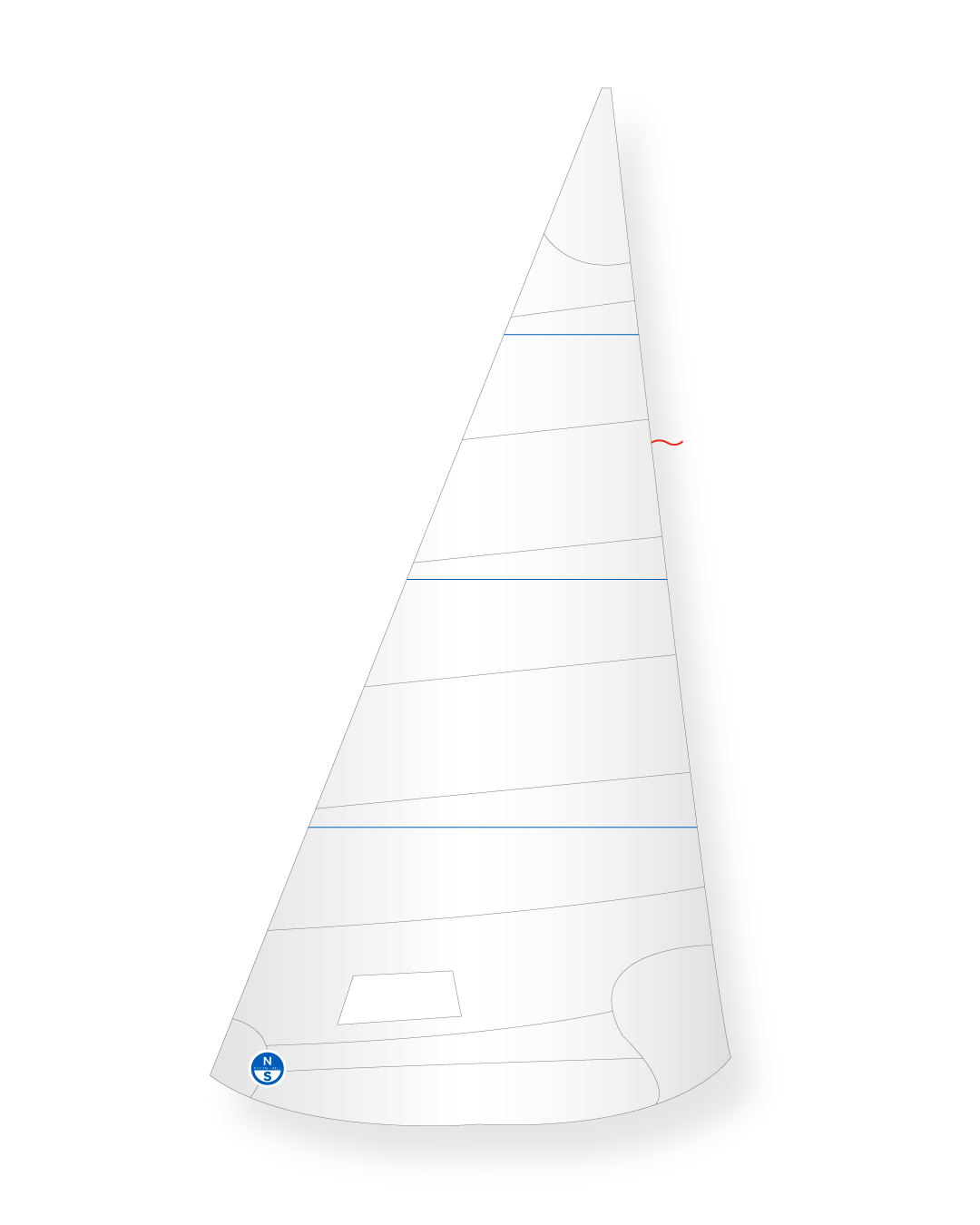 1 | White | North Sails YW Dayboat Jib