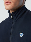 6 | Navy blue | full-zip-sweatshirt-with-logo-691064