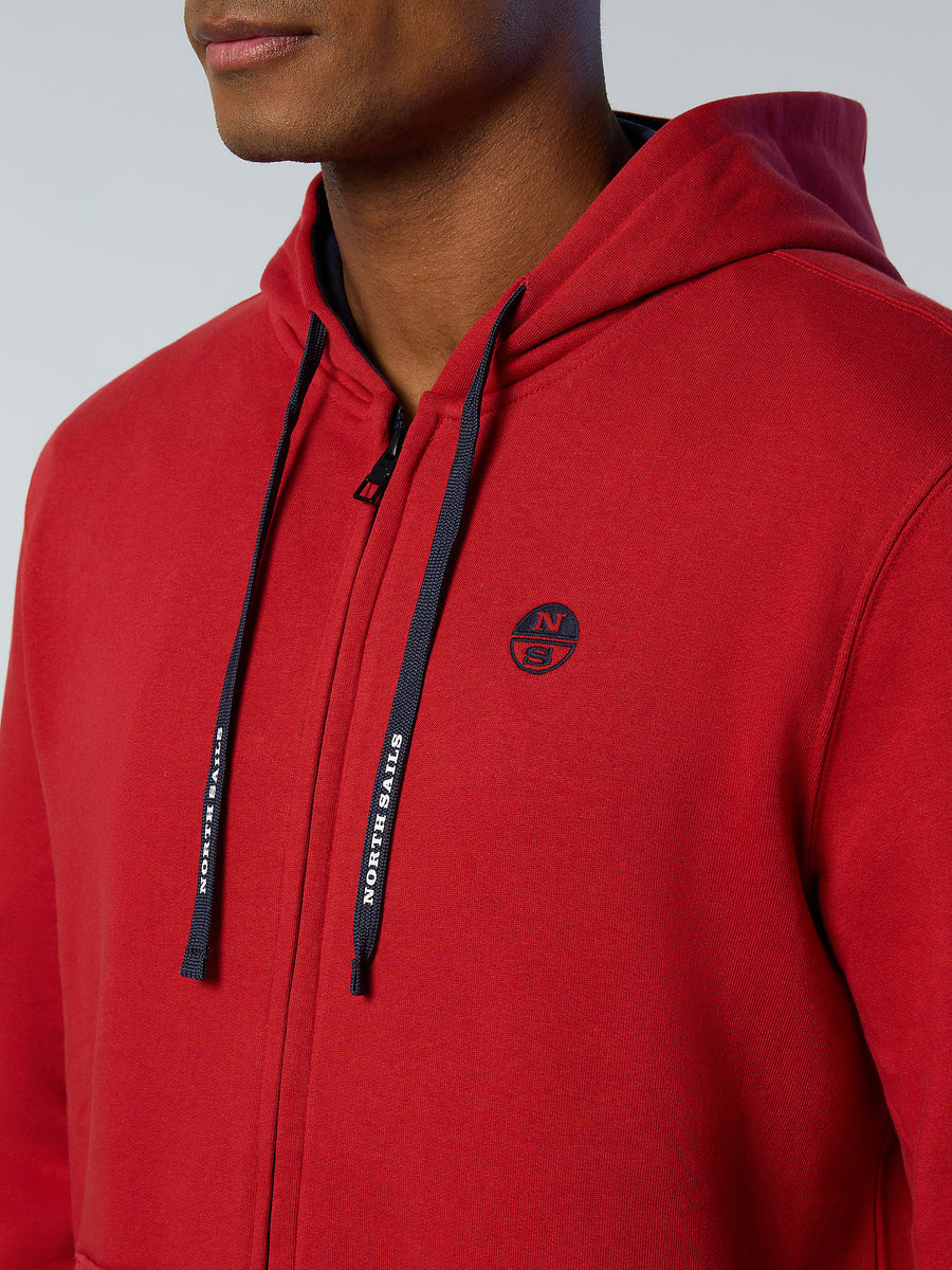 6 | Red lava | hooded-full-zip-sweatshirt-with-logo-691162