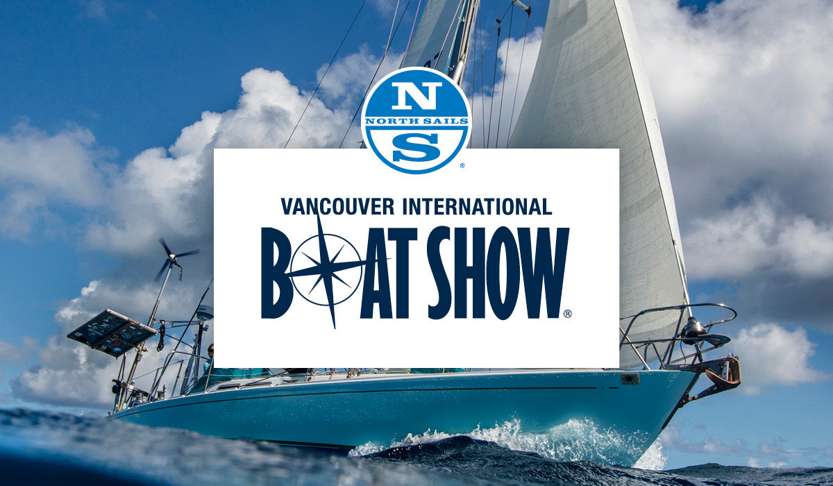 SHOP SAILS AT THE VANCOUVER BOAT SHOW