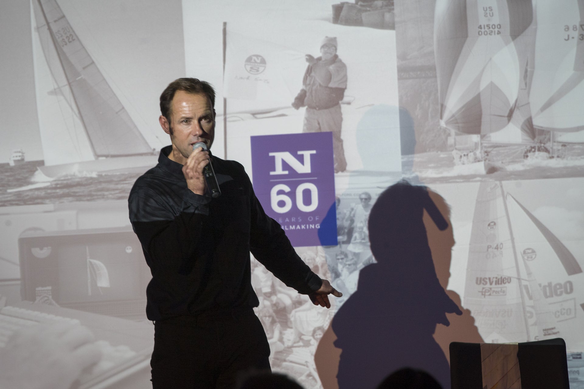 COVILLE THANKS NORTH SAILS AT 60TH ANNIVERSARY DINNER