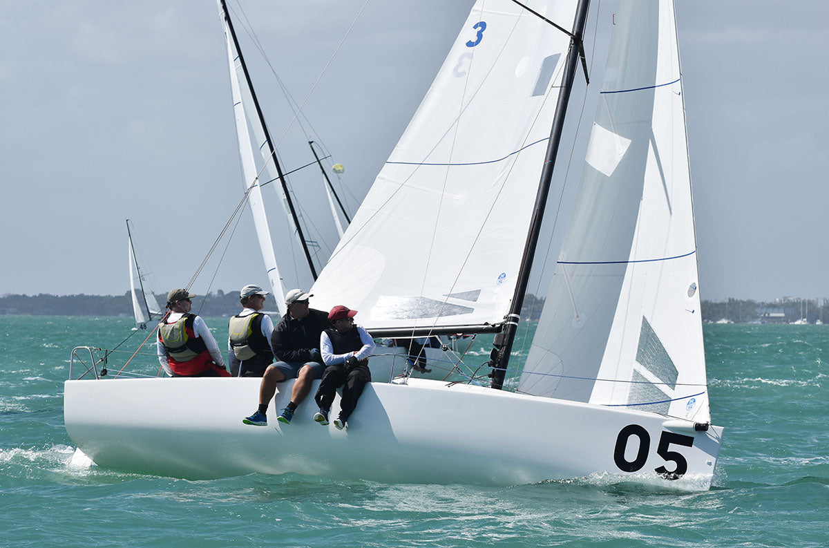 North Powers 1,2 at the J/70 Midwinters