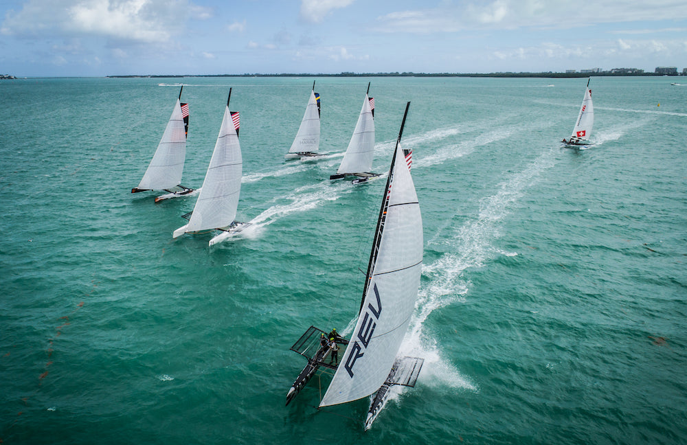 M32 SAILING IS HEATING UP