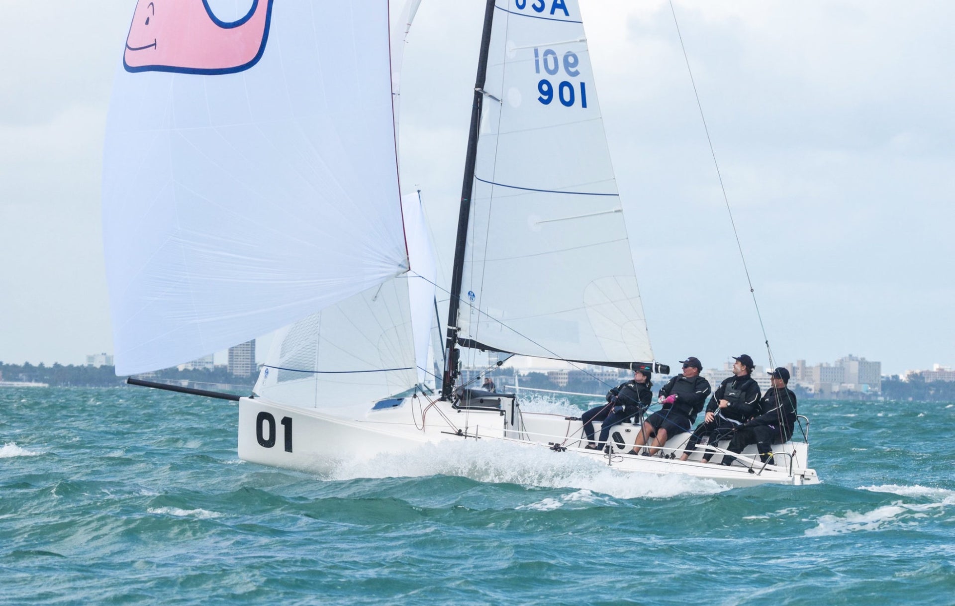 Baxters Prevail At The J/70 Midwinters