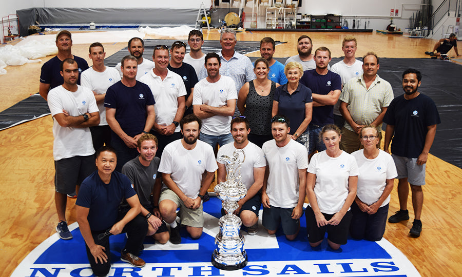 Special visit at North Sails in Auckland