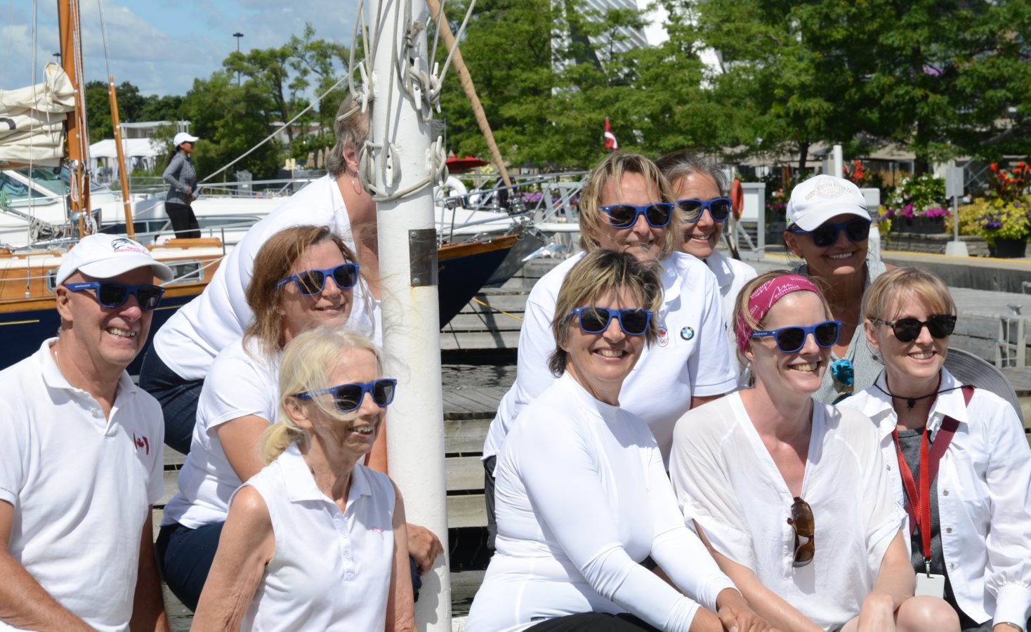 Supporting Girls On The Water