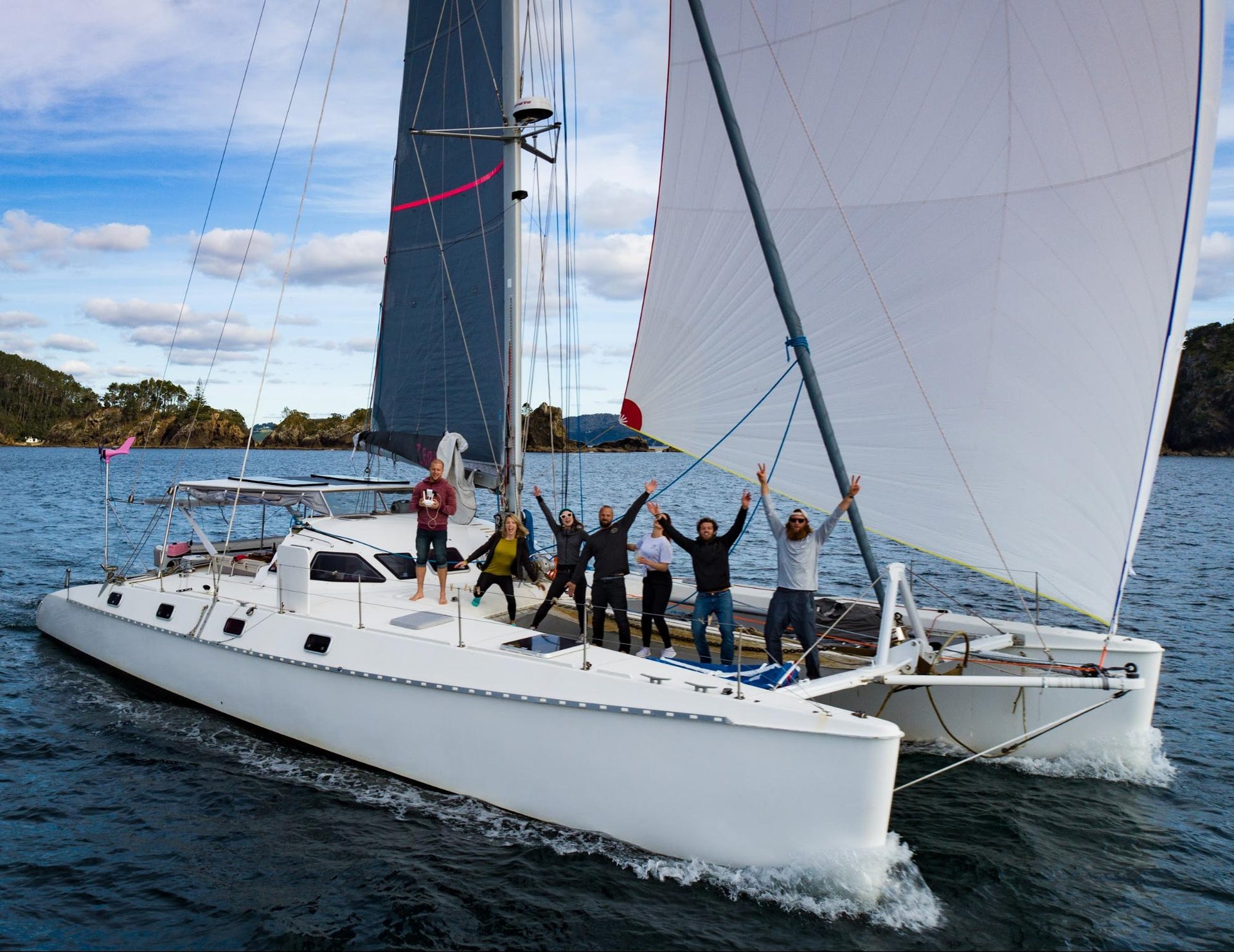 outremer 55 multihull Zephyr North Sails 3Di