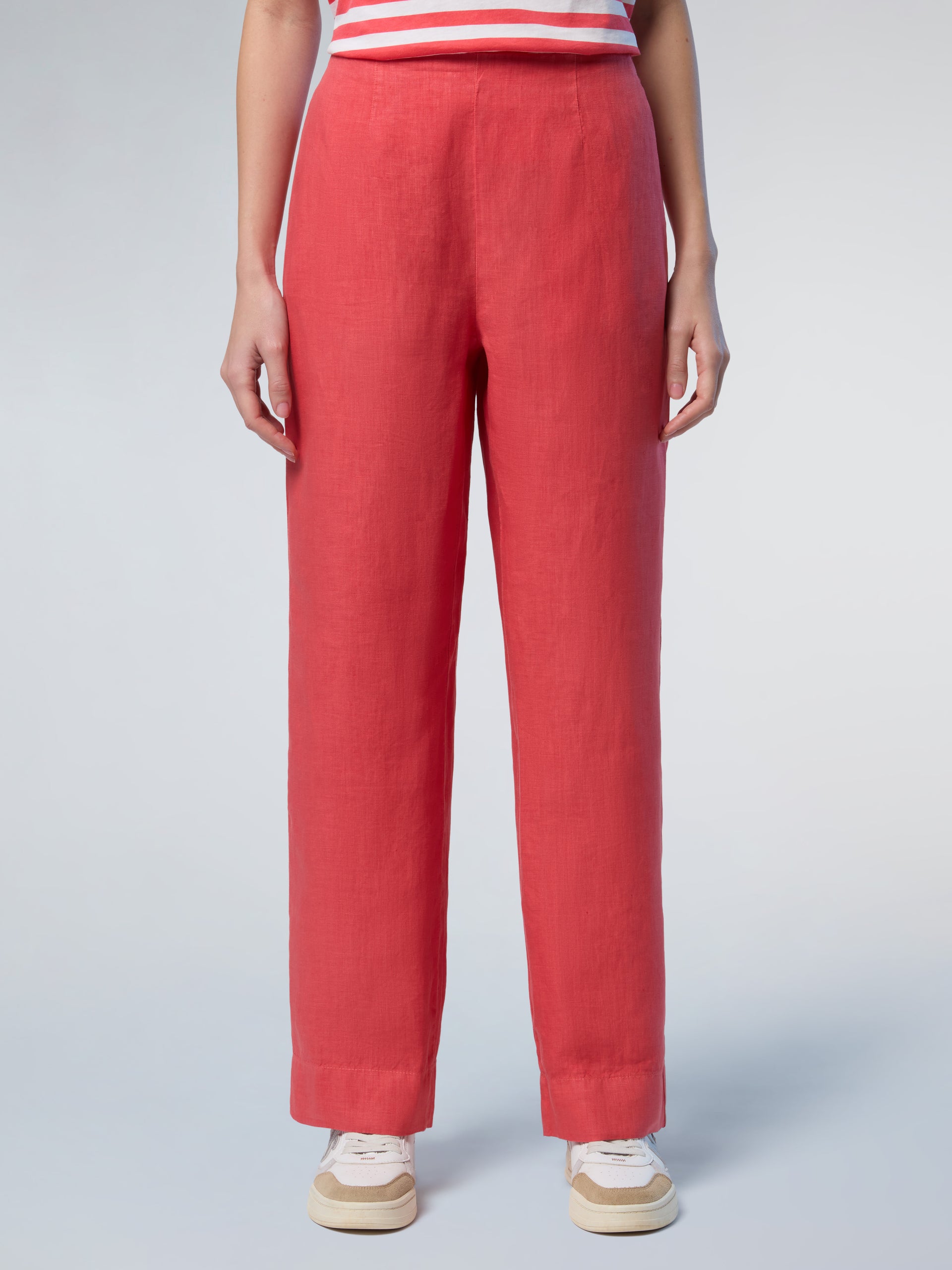 1 | Spiced coral | wide-leg-long-trouser-welastic-waistband-074608