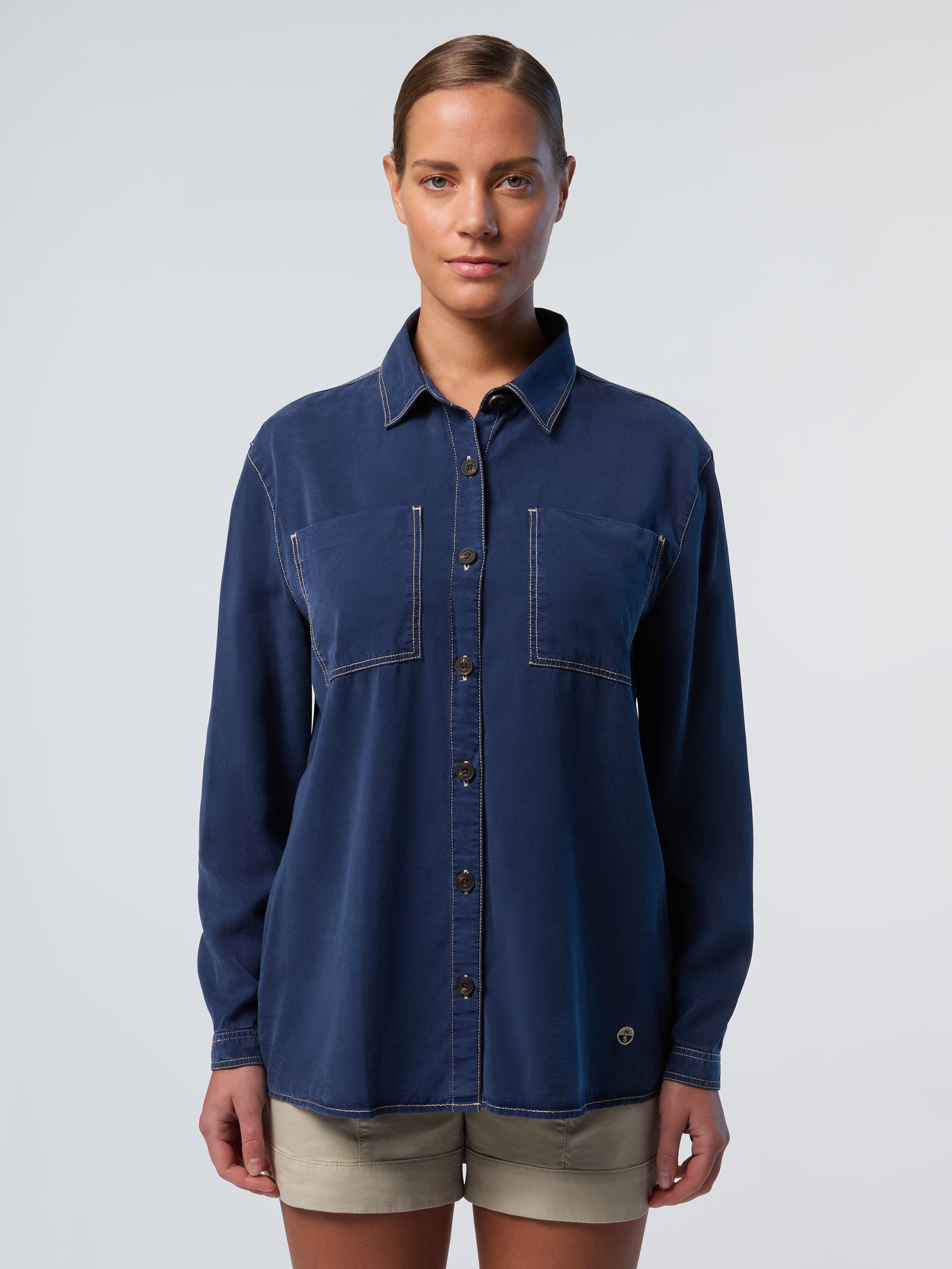 1 | Dark denim | shirt-ls-065399