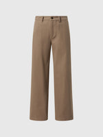 hover | Brown rock | broken-twill-regular-fit-long-trouser-074712