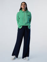 2 | Navy blue | wide-long-trouser-wielastic-waist-074771